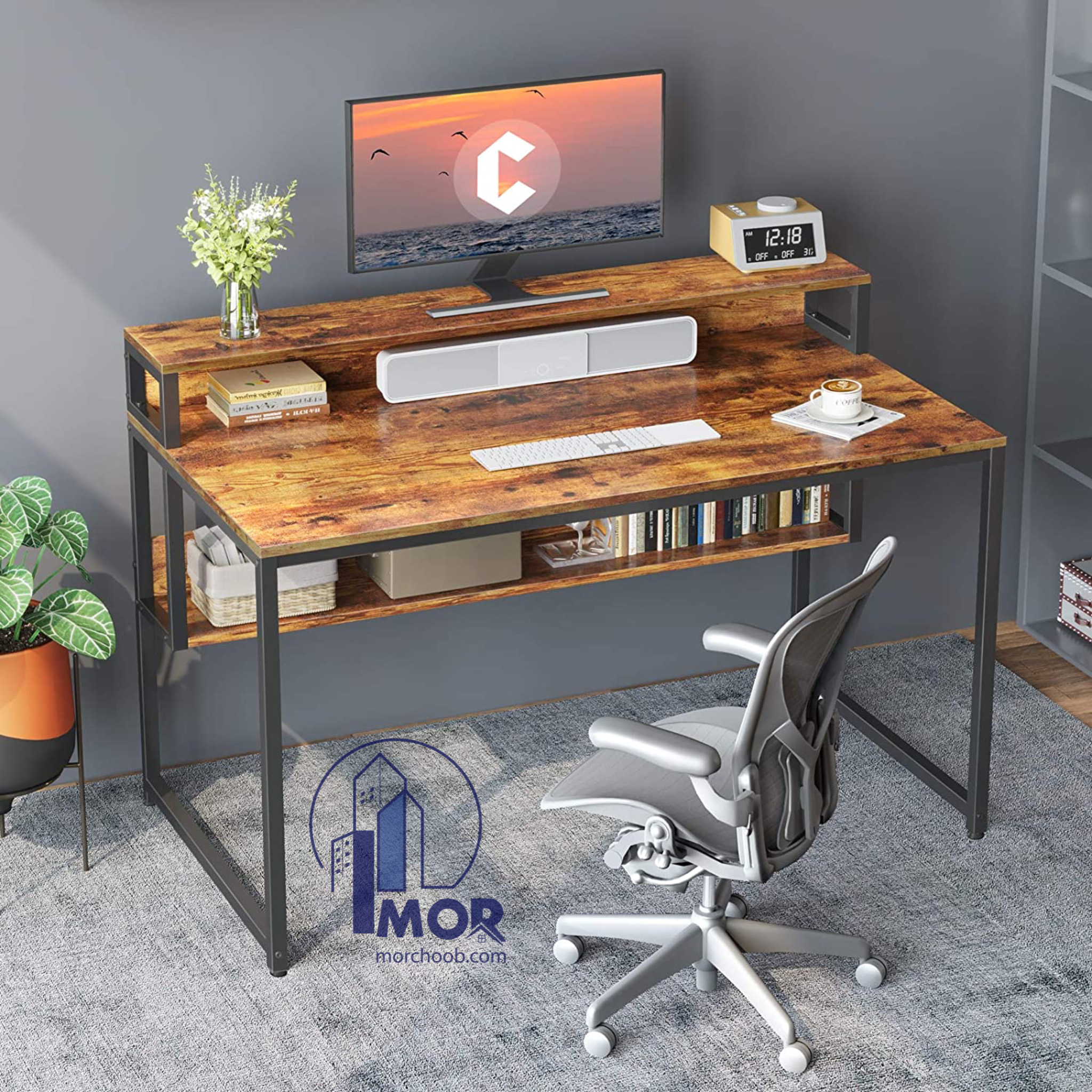 میز کامپیوتر مدل MOR 12041 مورچوب